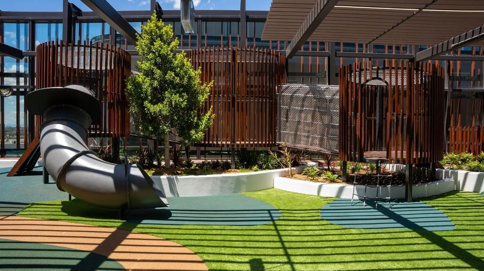 Custom Play Tower - Michael Mitchell Greenspaces