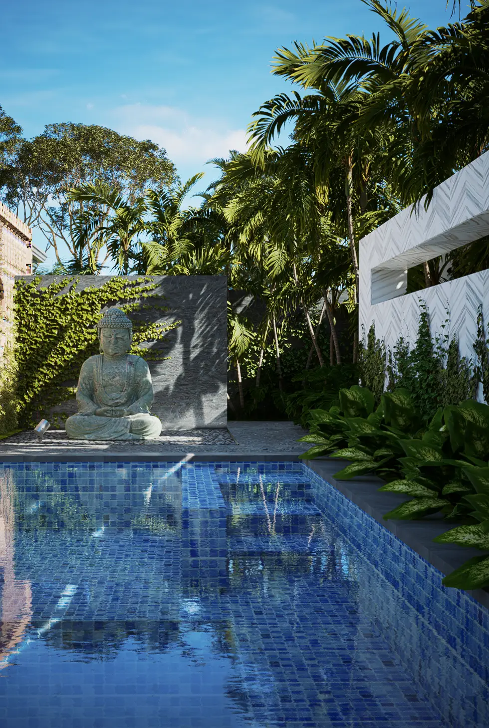 K Residence_sculpture 2_Day - Michael Mitchell Greenspaces